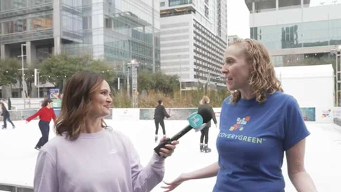 Last chance to enjoy the Green Mountain Energy Ice at Discovery Green