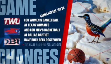 Winter Weather Prompts Schedule Changes for LCU Basketball