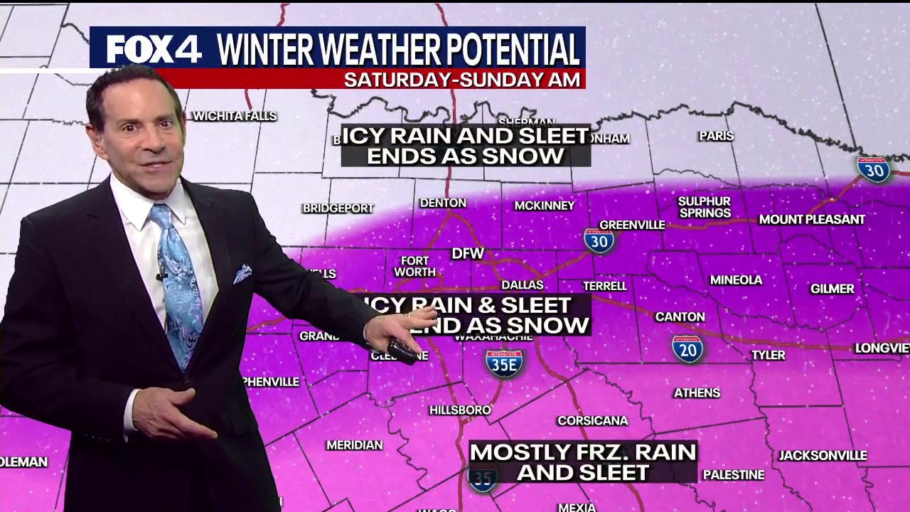 Dallas weather: Jan. 22 afternoon forecast