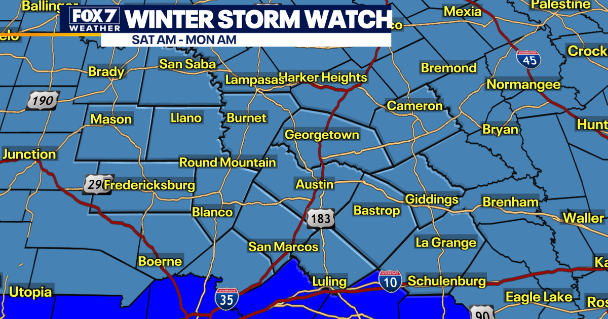 Austin winter weather: Storm timeline as freezing temps, icy roads expected