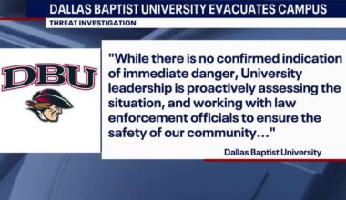 Dallas Baptist University threat prompts evacuation, closures