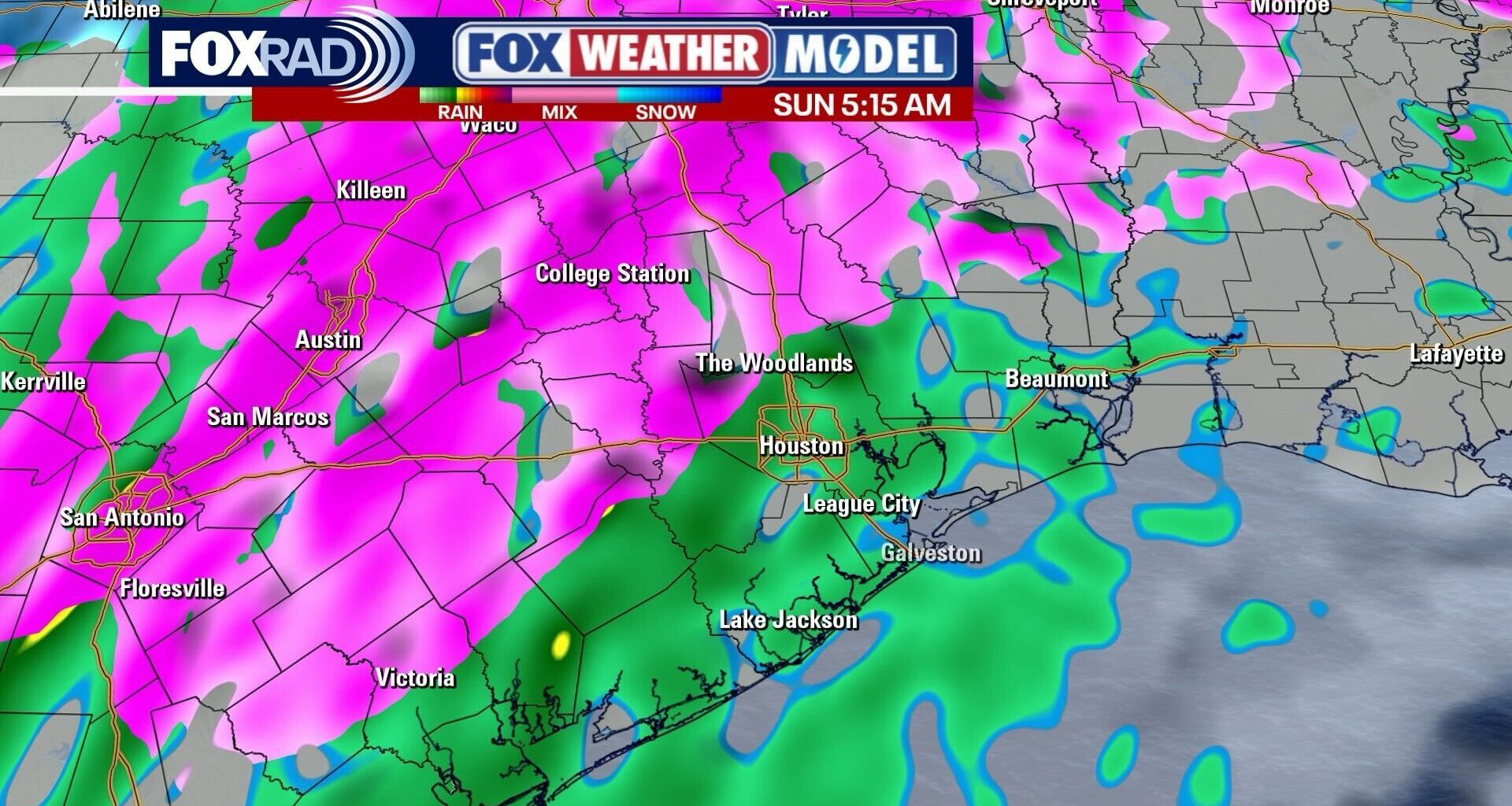 Live updates: Houston winter storm timeline, impacts, weekend forecast