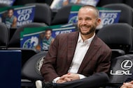 Matt Riccardi, Dallas Mavericks co-interim general manager, is pictured before a game at...