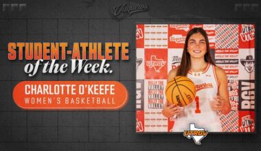 UTRGV Student-Athlete of the Week: Charlotte O’Keefe