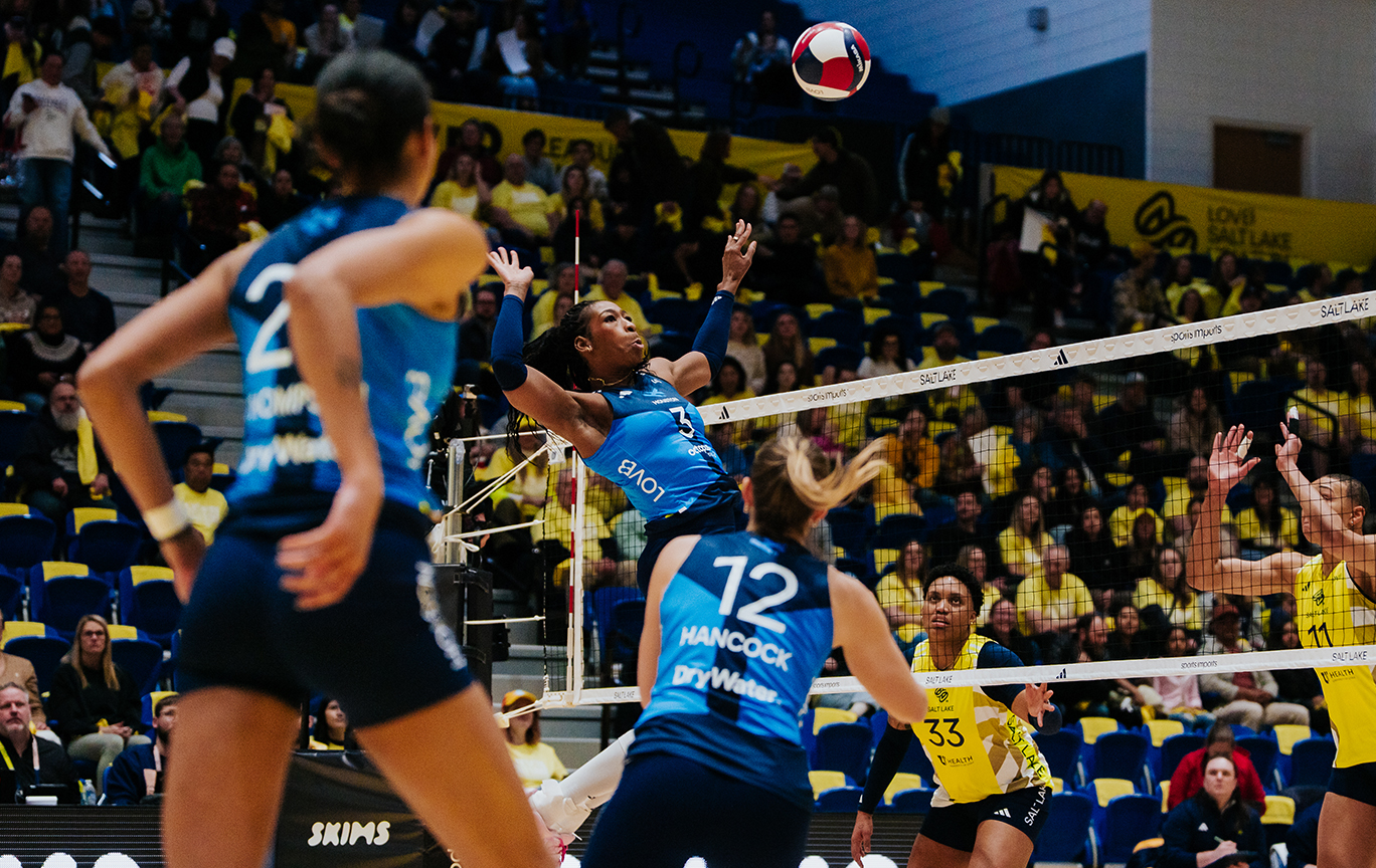 LOVB Houston falls to Salt Lake in straight sets on the road