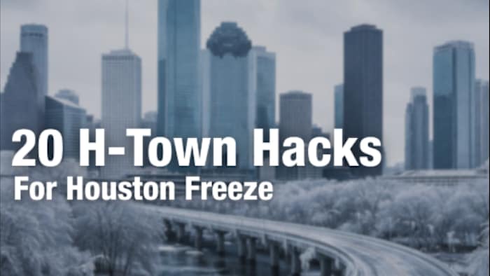 Last minute tips, money saving tricks and alternatives to get ready for Houston winter freeze