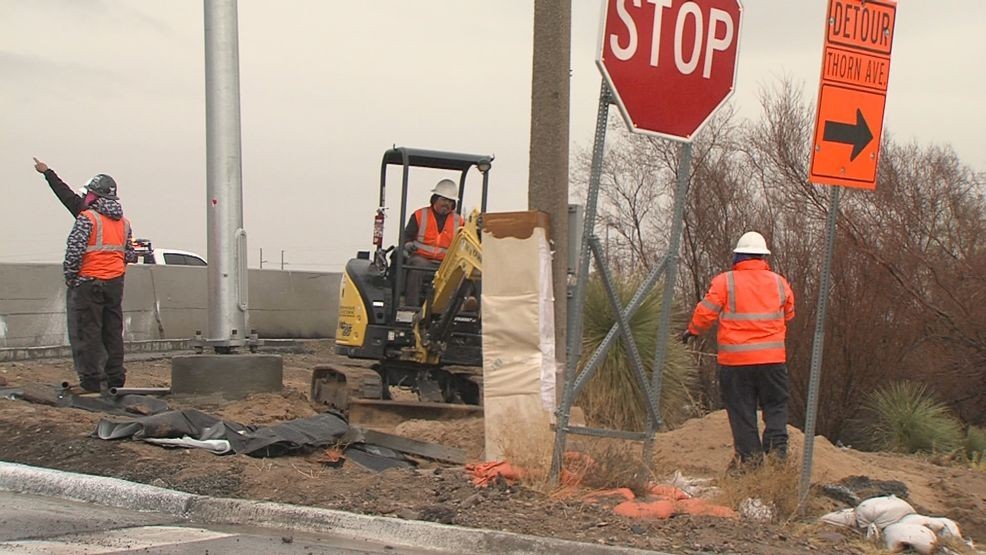TxDOT opens new Thorn overpass on I-10, easing traffic in West El Paso. Credit: KFOX14/CBS4