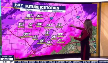 Austin winter storm weather update for Jan. 24, 2026