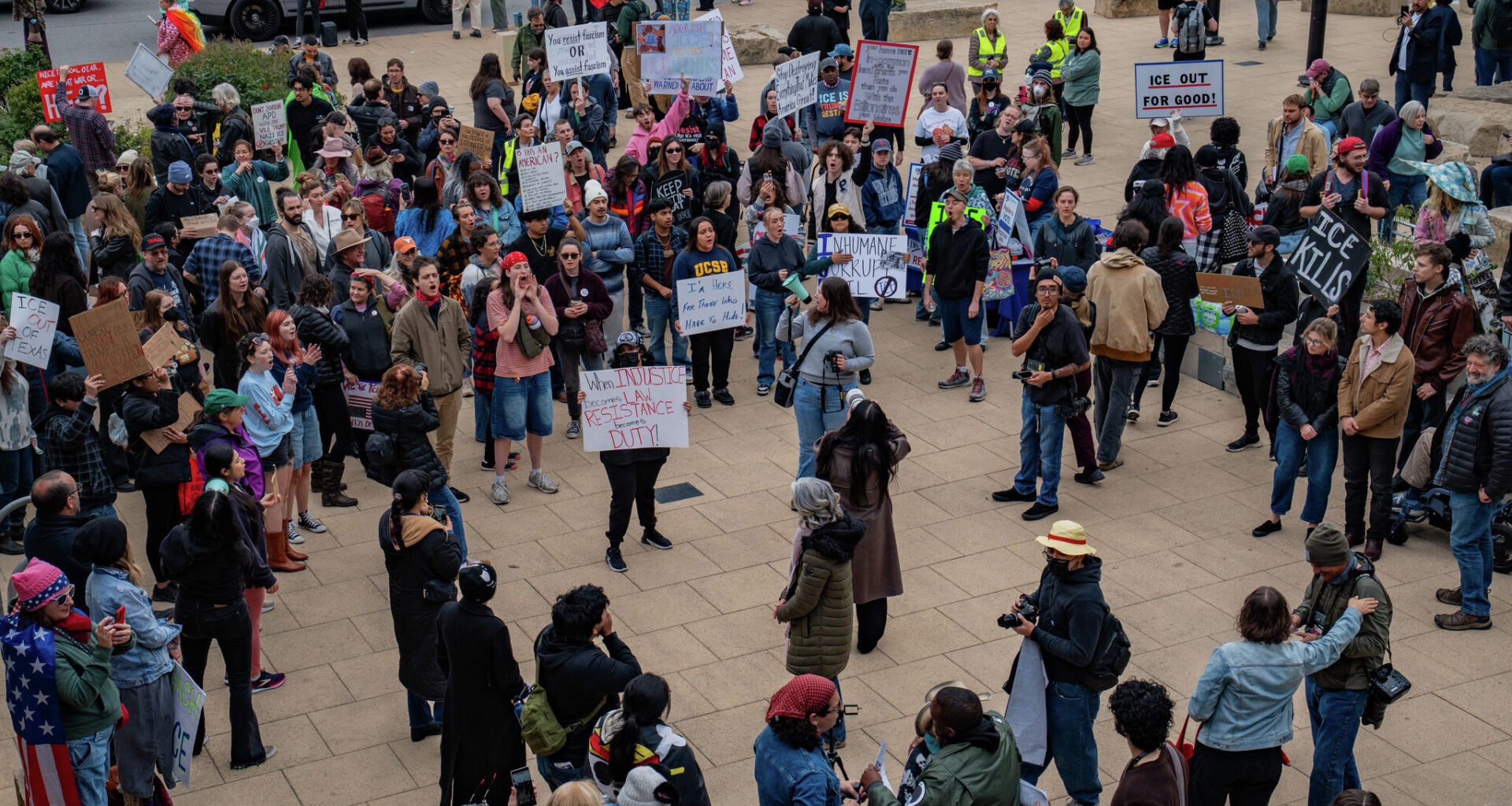 ICE shooting in Minneapolis sparks protests in Austin