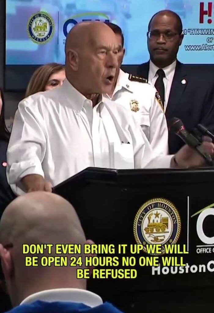 Houston Mayor John Whitmire says no one will be refused from warming centers