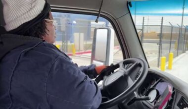 San Antonio truck driver urges people to slow down on roads for cold, wet weather