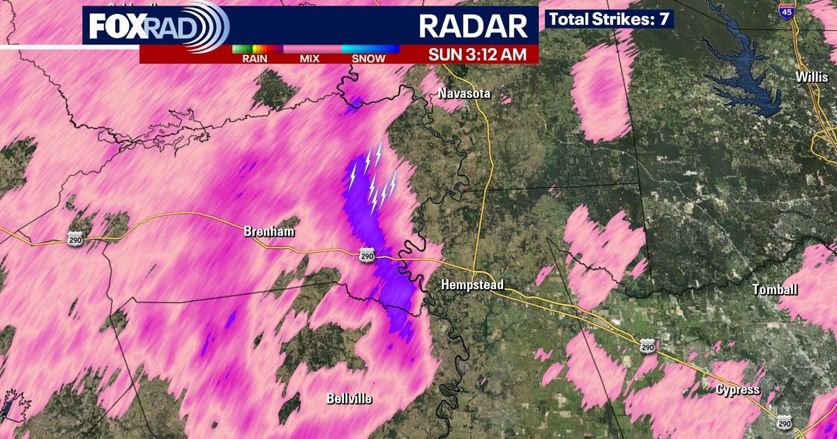 What is thunder sleet? ‘Rare occurrence’ reported near Bryan-College Station