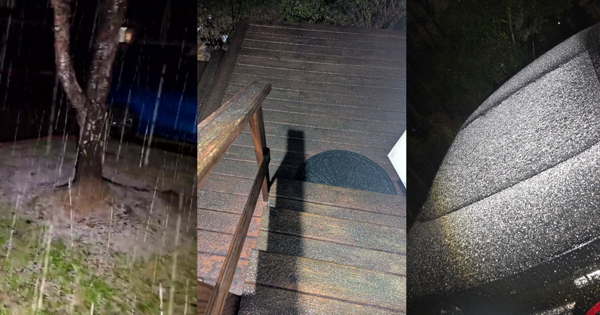 Houston winter storm photos, videos: Sleet, ice