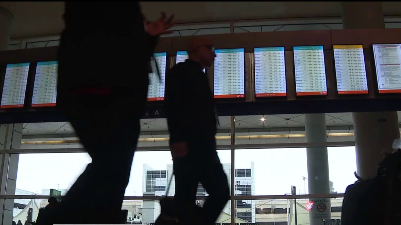 Texas winter storm: DFW flight cancellations