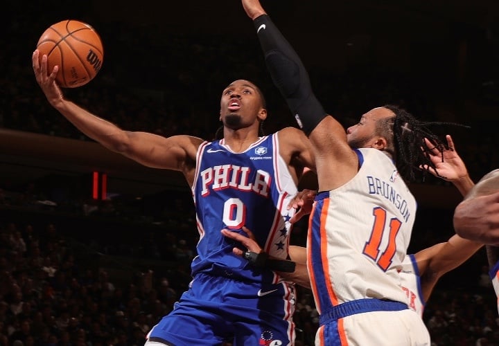 Tyrese Maxey, Jalen Brunson