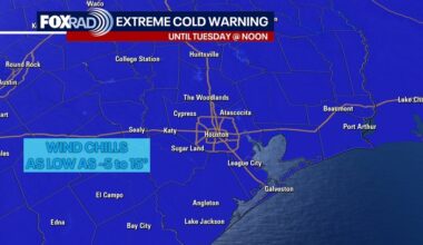 Live Houston winter storm updates Monday: Road conditions, forecast, school closures