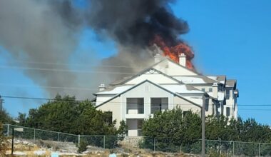 Fire at Bee Cave apartment complex; 1 firefighter injured, around 45 people displaced