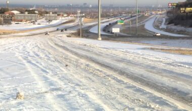 LIVE: Road conditions in DFW for Tuesday