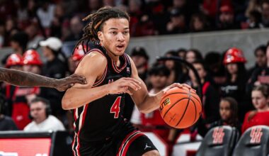 Kingston Flemings shoots a 3-pointer