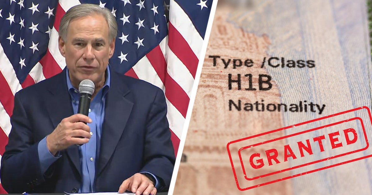 Gov. Greg Abbott orders immediate H-1B visa freeze for Texas state agencies, universities