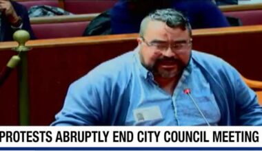 Dozens protest Houston’s ICE cooperation at City Council meeting