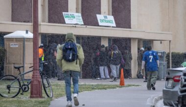 In Dallas-Fort Worth, thousands sought shelter from the freezing temperatures