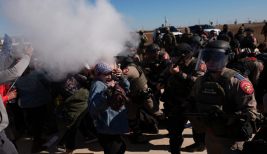 Protesters, law enforcement clash at Texas facility where detained 5-year-old is held