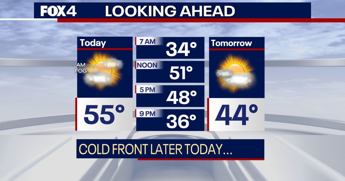 Dallas Weather: Thaw continues Thursday before another Arctic blast