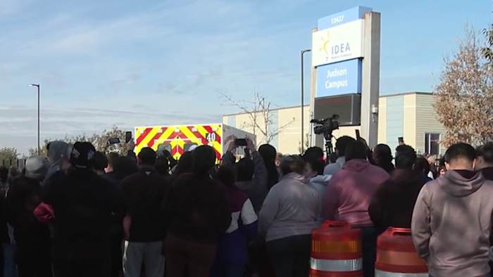 Families scramble to Northeast Side school after report of gunman on campus