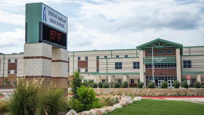 Student found with gun at Harlan High School