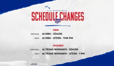 LCU Basketball Announces Rescheduled Road Games Following Weather Postponements