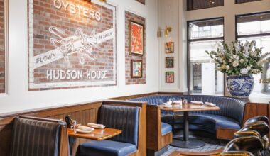 Hudson House interior