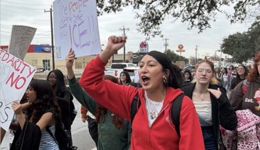 Students at 13 San Antonio schools walk out Friday in support of national general strike