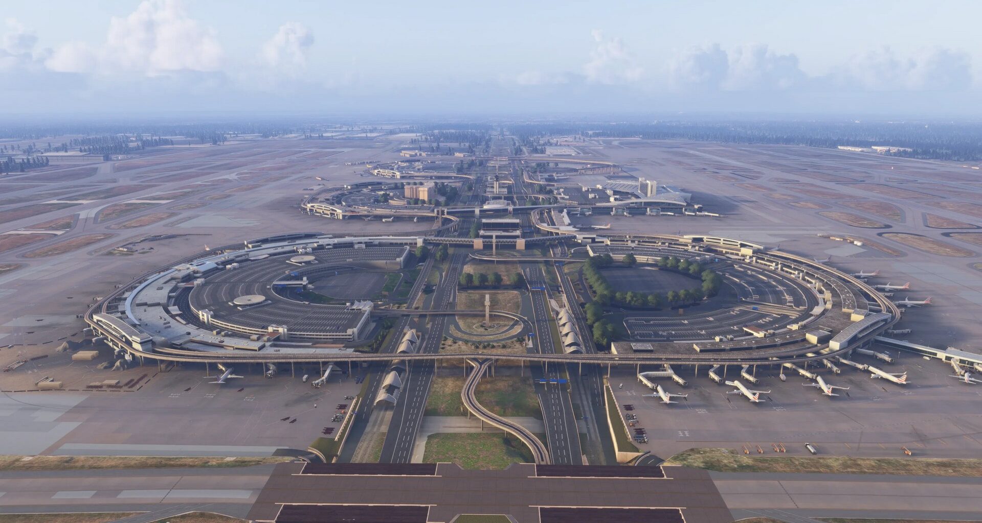 iniBuilds Releases Dallas Fort Worth for MSFS 2024