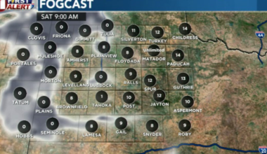 Cold temperatures and possible travel impacts early Saturday