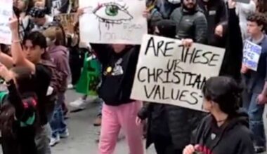 Hundreds protest in downtown San Antonio as part of nationwide day of action against ICE