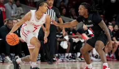 Milos Uzan scores 16, No. 10 Houston beats Cincinnati 76-54