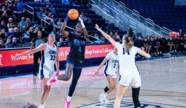 Atchison, Bello Post Season Highs in Road Contest at California Baptist