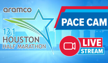2026 Aramco Houston Half Marathon leaders live streaming video