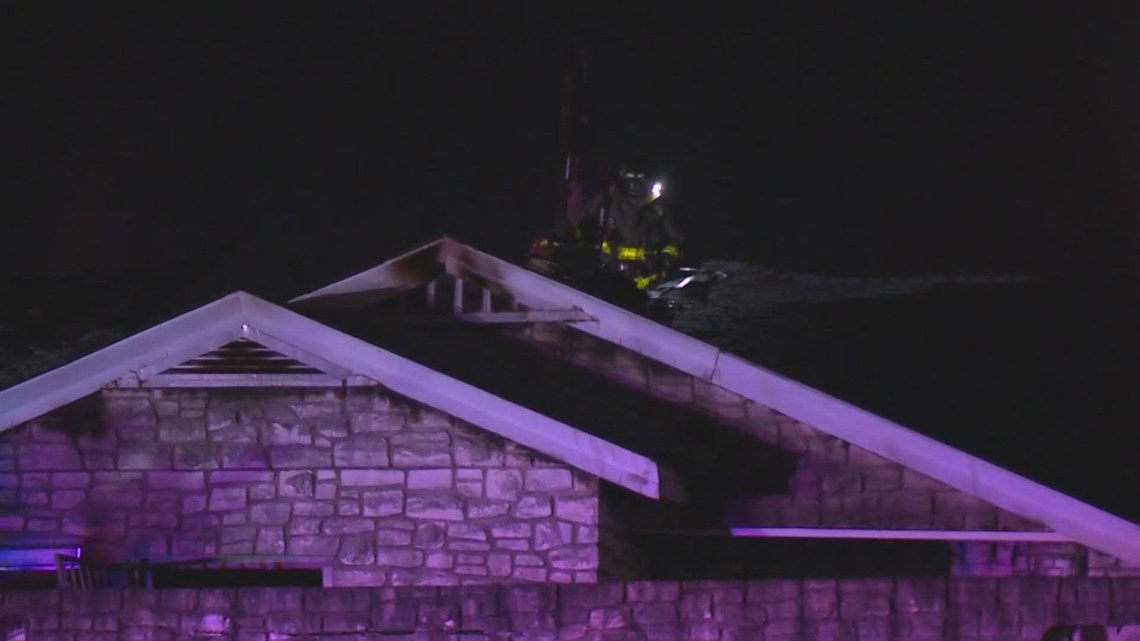 Fire heavily damages home on Fulton Street early Monday morning