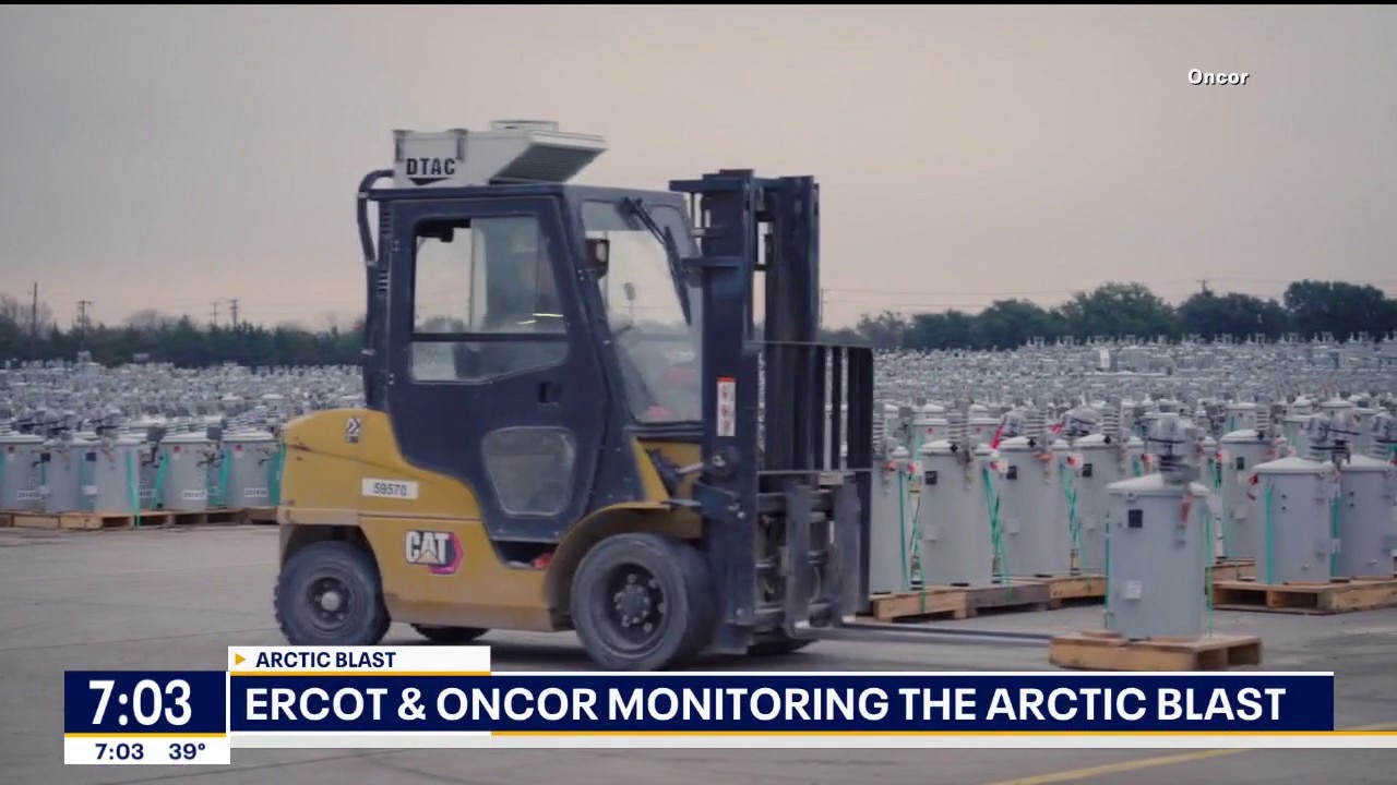 Winter Storm Texas: ERCOT and ONCOR preparing for ice
