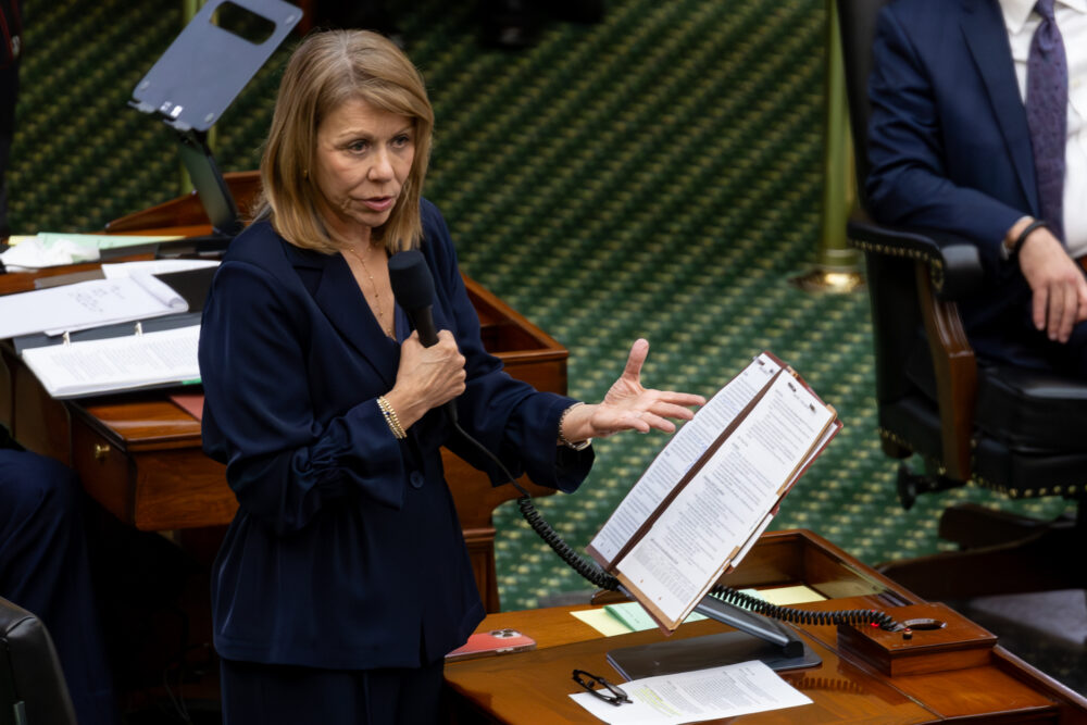 State Sen. Joan Huffman has thrown her name into the ring to succeed Attorney General Ken Paxton.