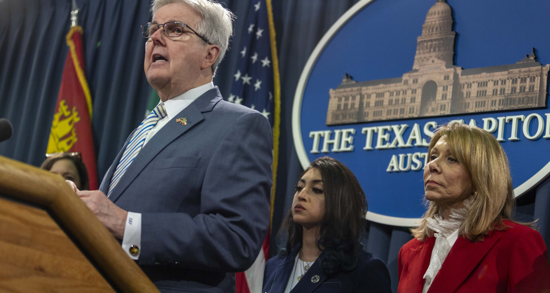 Property taxes, Sharia law among Dan Patrick’s 2027 to-dos