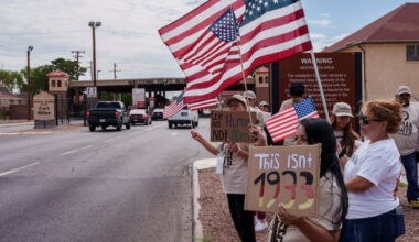 FILE PHOTO: Camp East Montana, ICE detention facility in El Paso, Texas