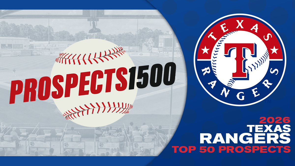 Texas Rangers Top 50 Prospects (2026)