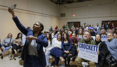Jasmine Crockett ups appeals to Latino voters in Senate race