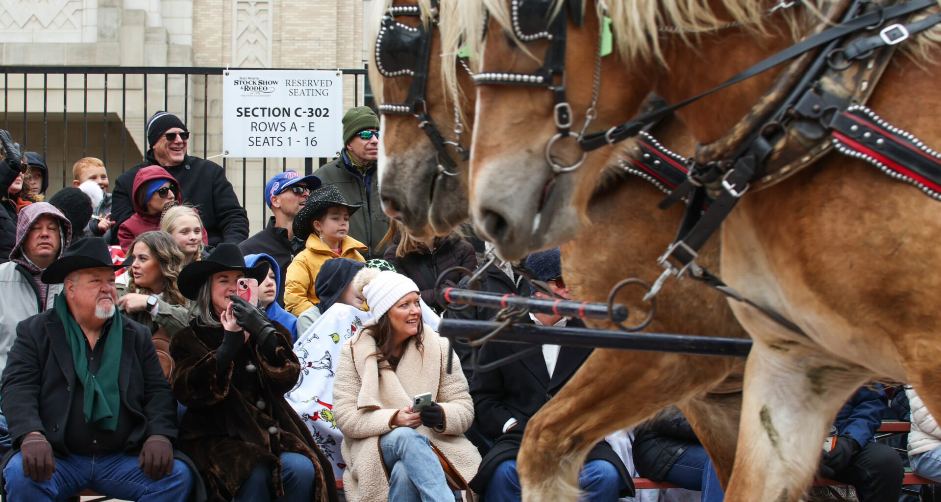 For the Fort Worth Stock Show, it’s (icy) business as usual