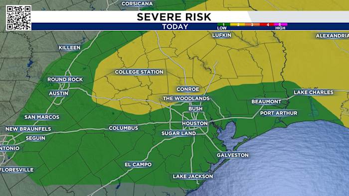Storm chances ahead of Houston’s weekend temperature tumble