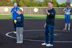 Olivia Plano West First Pitch 3