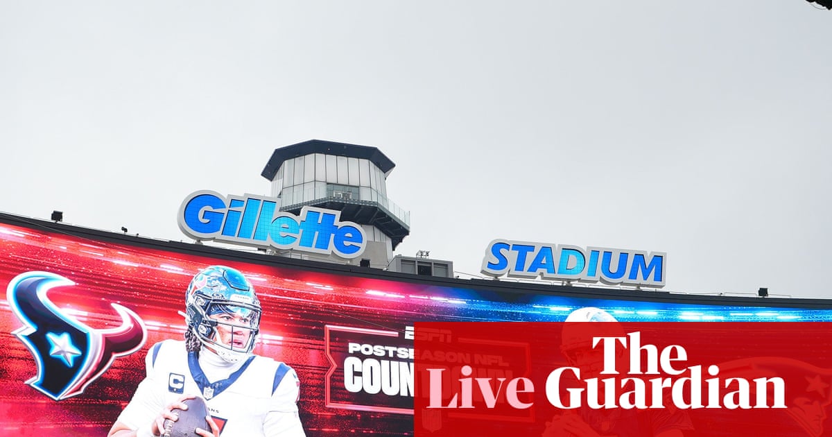 Houston Texans v New England Patriots: AFC Divisional Round NFL playoff – live | NFL